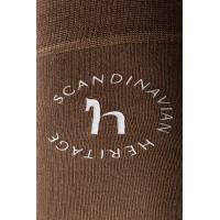 Chaussettes d'hiver en bambou Horze Nixie Café quartz