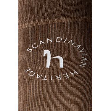 Chaussettes d'hiver en bambou Horze Nixie Café quartz