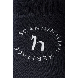 Chaussettes d'hiver en bambou Horze Nixie Myrtille Gris Chaussettes d'hiver en bambou Horze Nixie Myrtille Gris