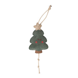 Jouet en cuir pour cheval Édition Noël Horze Vert Jouet en cuir pour cheval Édition Noël Horze Vert