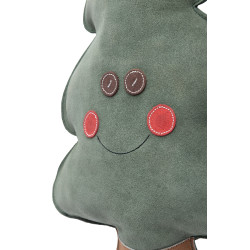 Jouet en cuir pour cheval Édition Noël Horze Vert Jouet en cuir pour cheval Édition Noël Horze Vert