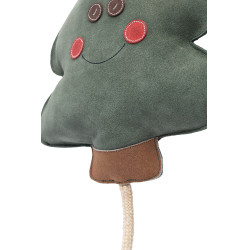 Jouet en cuir pour cheval Édition Noël Horze Vert Jouet en cuir pour cheval Édition Noël Horze Vert