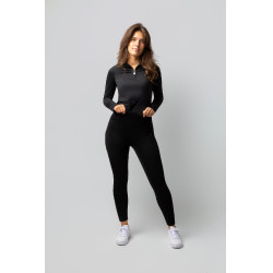 Legging thermique fond intégral femme Horze Greta Noir