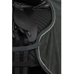 Couverture de travail confortable pour cheval et cavalier B Vertigo Vert scarabé Couverture de travail confortable pour cheval et cavalier B Vertigo Vert scarabé