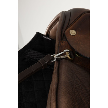 Collier de chasse avec plastron Horze Hampstead Marron