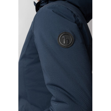 Veste matelassée imperméable femmes Horz Camila Myrtille Gris