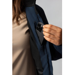 Veste matelassée imperméable femmes Horz Camila Myrtille Gris