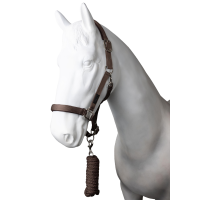 Licol et longe Horze Lucca Café quartz