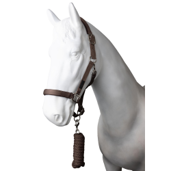 Licol et longe Horze Lucca Café quartz