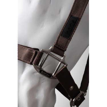 Licol et longe Horze Lucca Café quartz