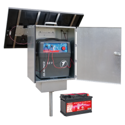 Kit électrificateur solaire Lacmé estive 5J 66W antivol