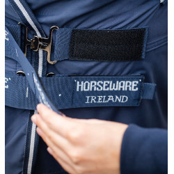 Couverture Horseware Show Ready Marine / marine & argent