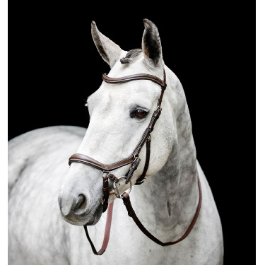 Bridon sans mors Horseware Micklem Marron
