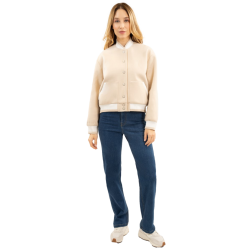 Bomber Harcour Beryl femme Coquillage