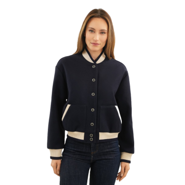 Bomber Harcour Beryl femme Marine Bleu marine