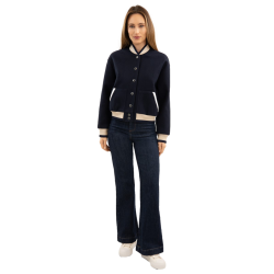 Bomber Harcour Beryl femme Marine Bleu marine
