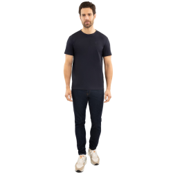 T-shirt Harcour Titouan homme Marine Bleu marine