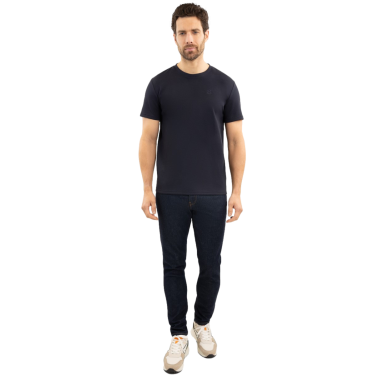 T-shirt Harcour Titouan homme Marine Bleu marine