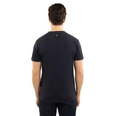 T-shirt Harcour Titouan homme Marine Bleu marine