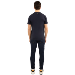 T-shirt Harcour Titouan homme Marine Bleu marine