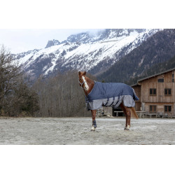 Couverture Equithème Tyrex 600D Belly Belt 300G