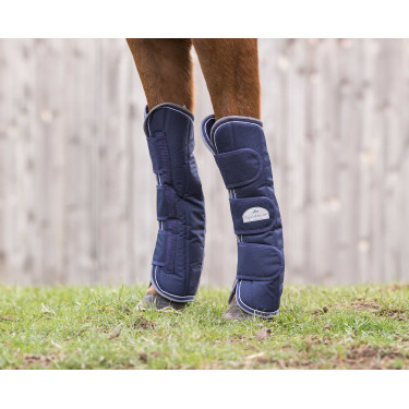 Guêtres de transport Equithème Tyrex 600 D Bleu marine