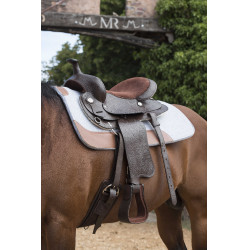 Horse pad Westride feutre 16 mm Gris