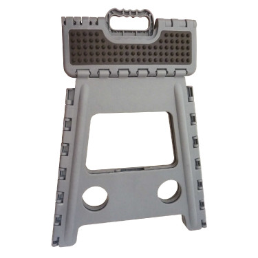 Tabouret-marchepied pliant Hippo-Tonic Grip Gris