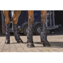 Guêtres de transport basses Noir