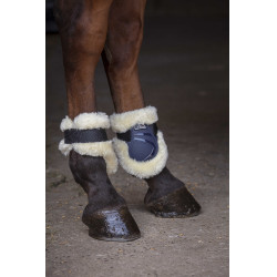 Protège-boulets Norton XTR mouton synthétique Bleu marine