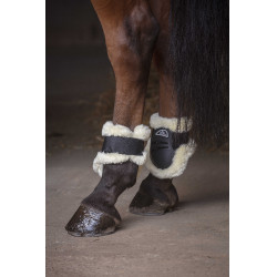 Protège-boulets Norton XTR mouton synthétique Noir