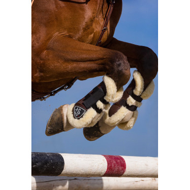 Guêtres Norton XTR mouton synthétique Marron