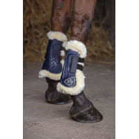 Guêtres Norton XTR mouton synthétique Bleu marine