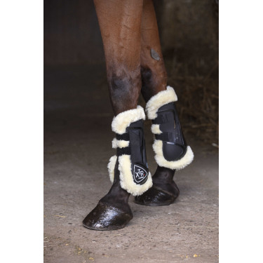 Guêtres Norton XTR mouton synthétique Noir