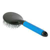 Brosse à crinière Hippo-Tonic Soft Bleu roi