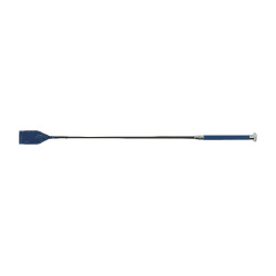 Cravache Whip & Go Soft Marine / argent Bleu Cravache Whip & Go Soft Marine / argent Bleu
