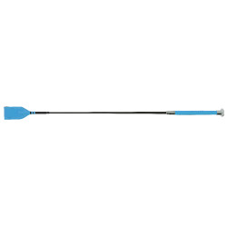 Cravache Whip & Go Soft Bleu ciel / argent