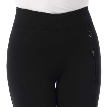 Pantalon softshell Equithème Dolomyt fond silicone Noir