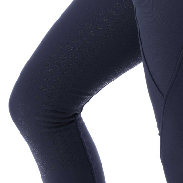 Pantalon softshell Equithème Dolomyt fond silicone Bleu marine