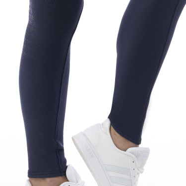 Pantalon softshell Equithème Dolomyt fond silicone Bleu marine