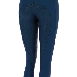 Pantalon softshell Equithème Dolomyt fond silicone Bleu marine