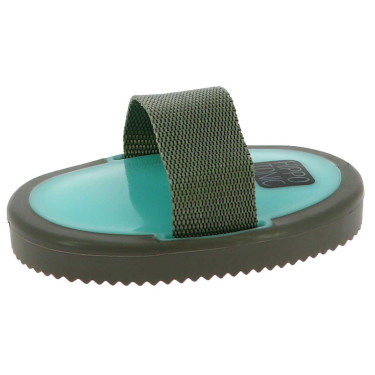 Étrille Hippo-Tonic Softfun Bleu néon
