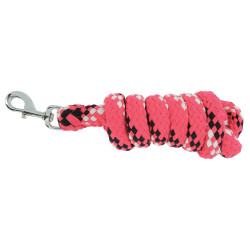 Longe Equithème Tyrex Blanc / noir / framboise