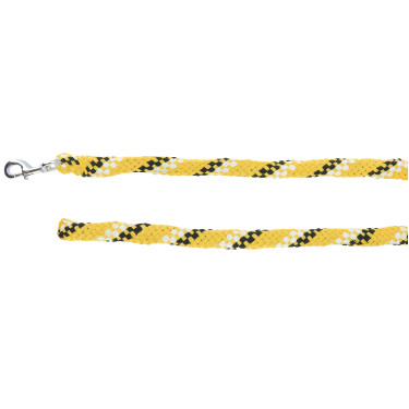 Longe Equithème Tyrex Blanc / noir / jaune