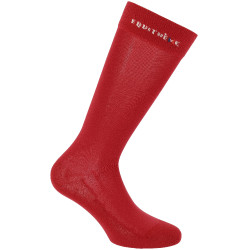 Chaussettes Equithème Classic Rouge