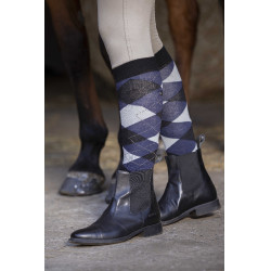 Chaussettes Equithème Girly Marine / ciel Bleu Chaussettes Equithème Girly Marine / ciel Bleu