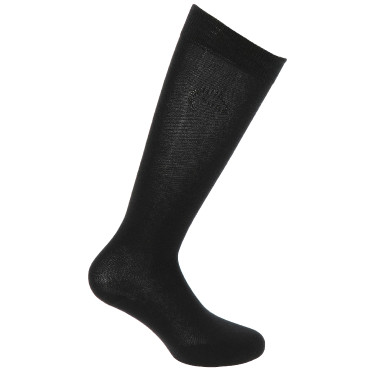 Chaussettes Equithème Logo Noir