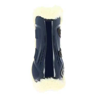 Guêtres Norton XTR à boutons mouton synthétique Bleu marine