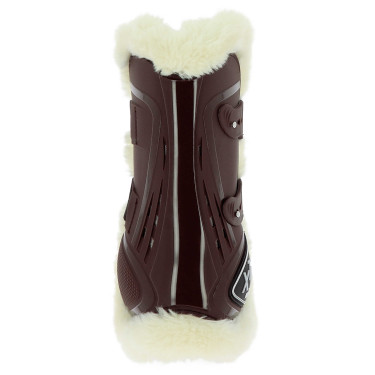 Guêtres Norton XTR à boutons mouton synthétique Marron