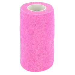 Bande de travail Hippo-Tonic Flex-Wrap Rose fluo